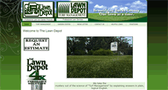 Desktop Screenshot of lawndepotinc.com